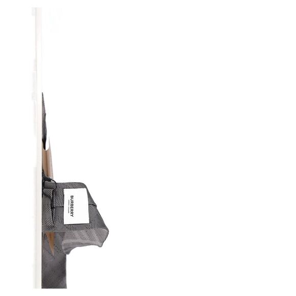 Burberry Printed Necktie in Grey Silk - Picture 6 of 6
